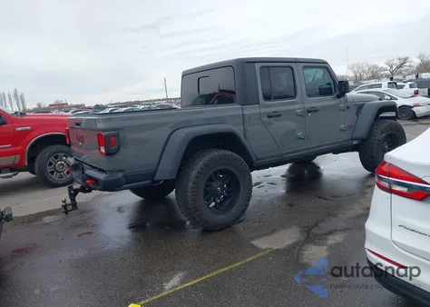 2023 Jeep Gladiator Rubicon 4X4 z USA, uszkodzony, nr VIN 1C6JJTBG4PL501499